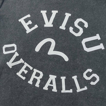 Evisu Heavy Weight Rib Panel Hoodie in Light GreyHoodies & Zip - UpsEvisuDPUS Designer Outlet2000292305041SEvisu Heavy Weight Rib Panel Hoodie in Light Grey