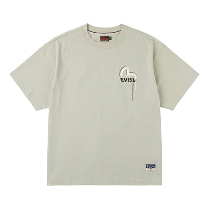 Evisu Ht, Graffiti Printed Ss TeeT-ShirtEvisuDPUS Designer Outlet2000305500043GreySEvisu Ht, Graffiti Printed Ss Tee