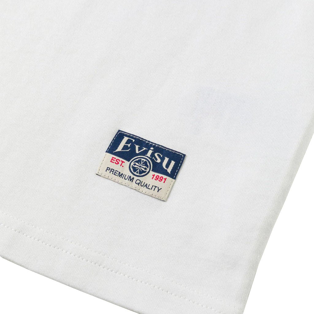 Evisu Ht, Hand-Drawn Multi-Pocket & Daicock Printed Ss TeeEvisuDPUS Designer Outlet2000305503044EcruSEvisu Ht, Hand-Drawn Multi-Pocket & Daicock Printed Ss Tee