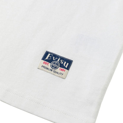 Evisu Ht, Hand-Drawn Multi-Pocket & Daicock Printed Ss TeeEvisuDPUS Designer Outlet2000305503044EcruSEvisu Ht, Hand-Drawn Multi-Pocket & Daicock Printed Ss Tee