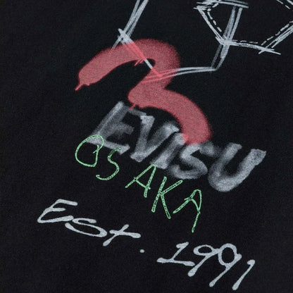 Evisu Ht, Hand-Drawn Multi-Pocket & Daicock Printed Ss TeeEvisuDPUS Designer Outlet2000305504041BlackSEvisu Ht, Hand-Drawn Multi-Pocket & Daicock Printed Ss Tee