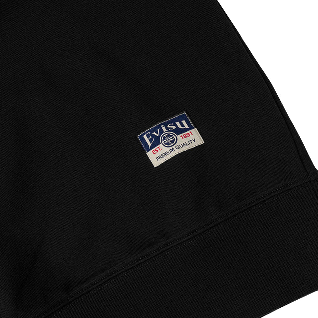 Evisu Ht, Japanese Kite Printed Sweatshirt W/ Brocade PocketSweatshirtsEvisuDPUS Designer Outlet2000305478045BlackSEvisu Ht, Japanese Kite Printed Sweatshirt W/ Brocade Pocket