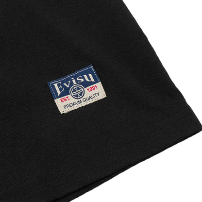 Evisu Ht, Seagull & Daicock Printed Ss Tee W/ SplashEvisuDPUS Designer Outlet2000305490047BlackSEvisu Ht, Seagull & Daicock Printed Ss Tee W/ Splash