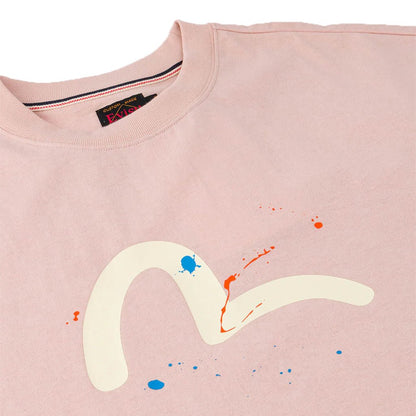 Evisu Ht, Seagull & Daicock Printed Ss Tee W/ SplashEvisuDPUS Designer Outlet2000305491044Dusty PinkSEvisu Ht, Seagull & Daicock Printed Ss Tee W/ Splash