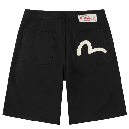 Evisu Ht, Seagull Printed Woven ShortsTrousers & ShortsEvisuDPUS Designer Outlet2000305542098Black28Evisu Ht, Seagull Printed Woven Shorts