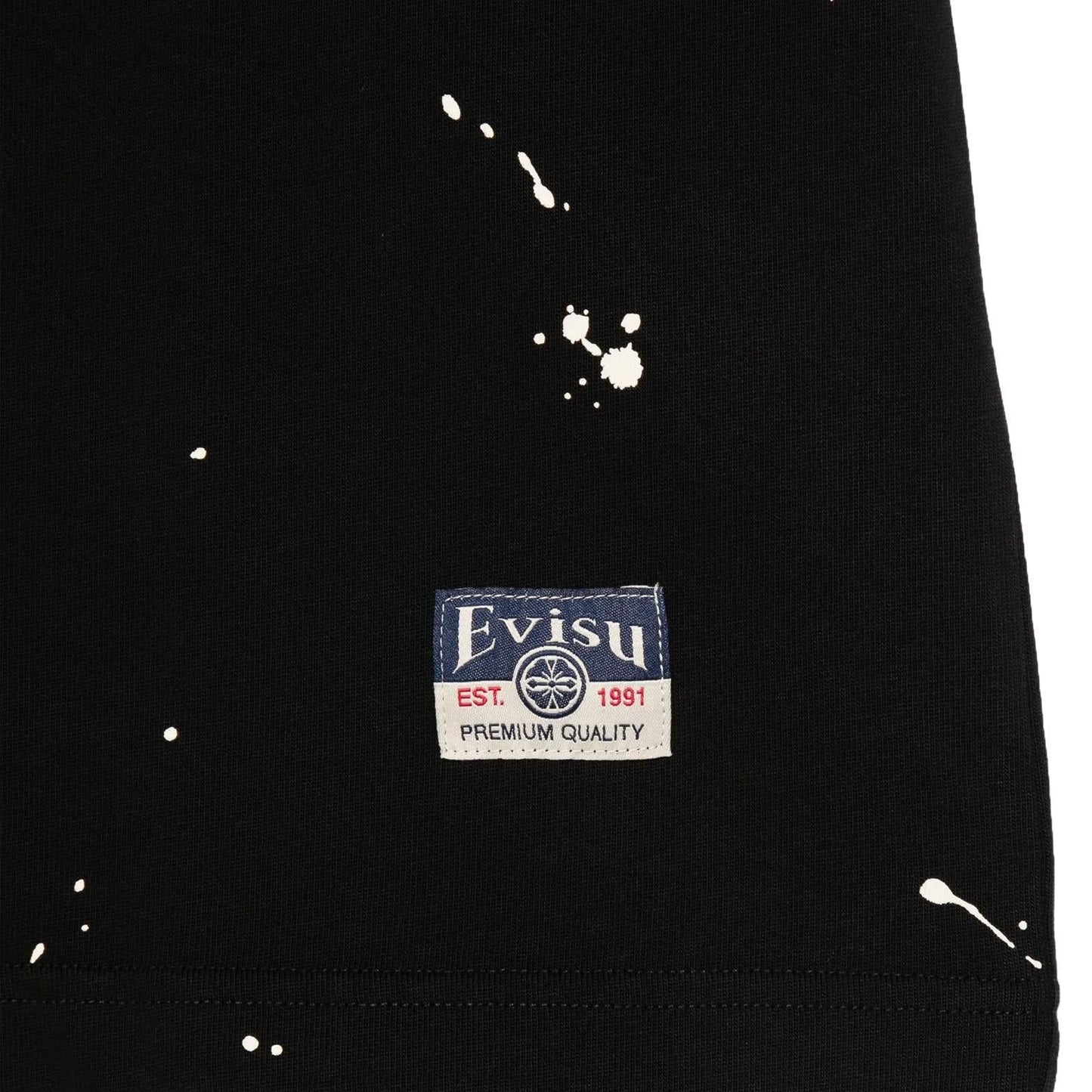 Evisu Logo Printed T-Shirt in BlackT-ShirtsDPUS Designer OutletDPUS Designer Outlet2000292265048SEvisu Logo Printed T-Shirt in Black