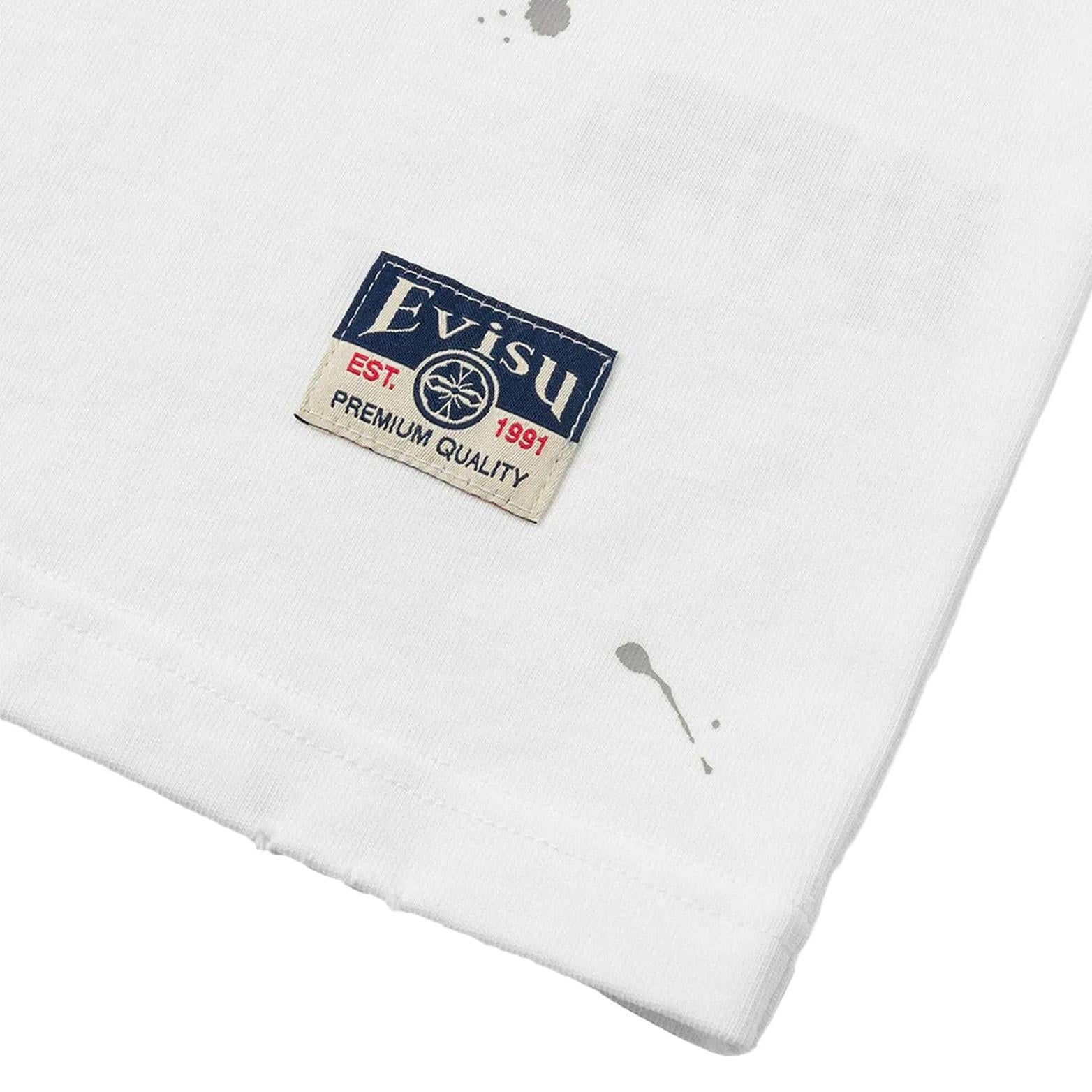 Evisu Seagull Brocade Applique T-Shirt in WhiteT-ShirtsDPUS Designer OutletDPUS Designer Outlet2000292263044SEvisu Seagull Brocade Applique T-Shirt in White