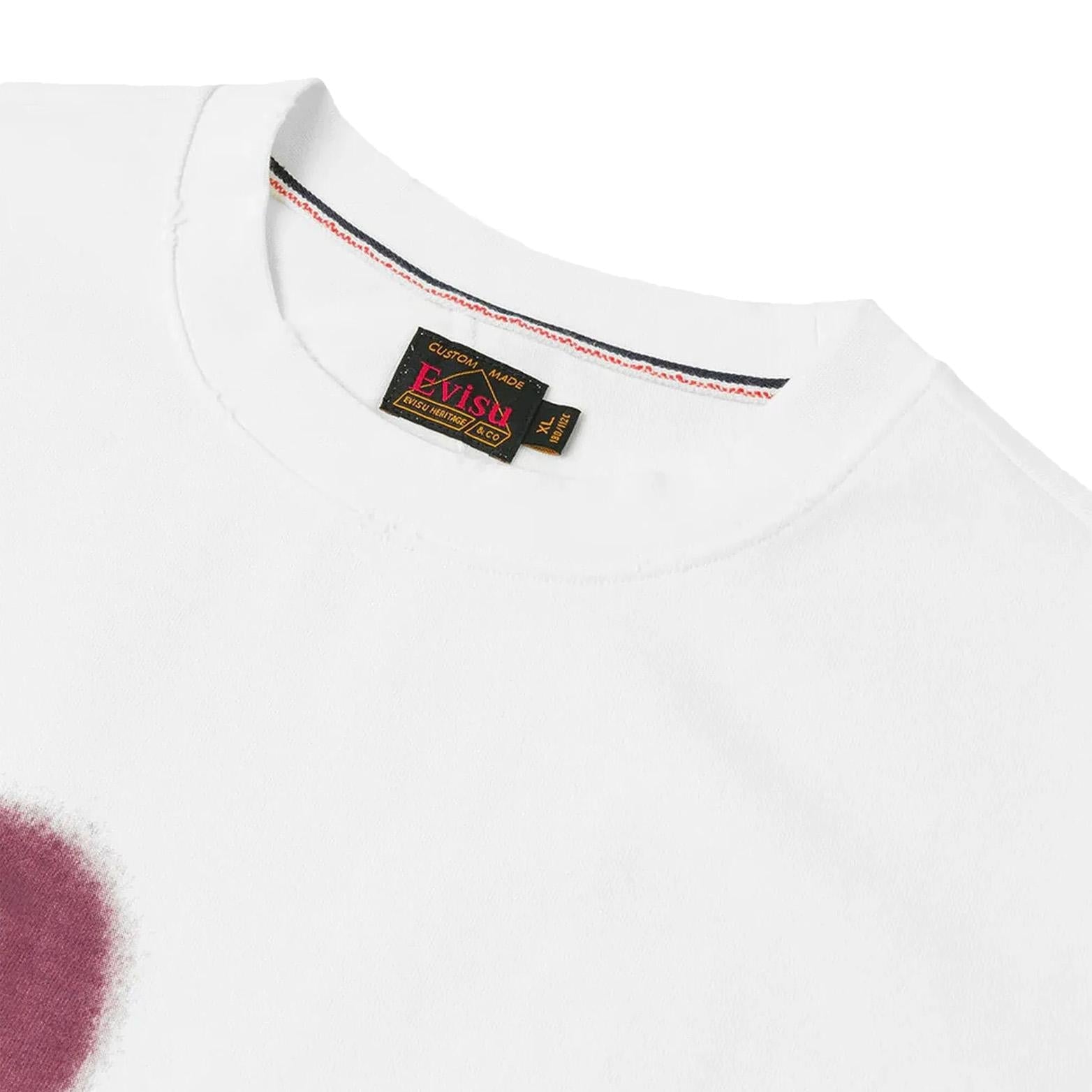 Evisu Seagull Brocade Applique T-Shirt in WhiteT-ShirtsDPUS Designer OutletDPUS Designer Outlet2000292263044SEvisu Seagull Brocade Applique T-Shirt in White