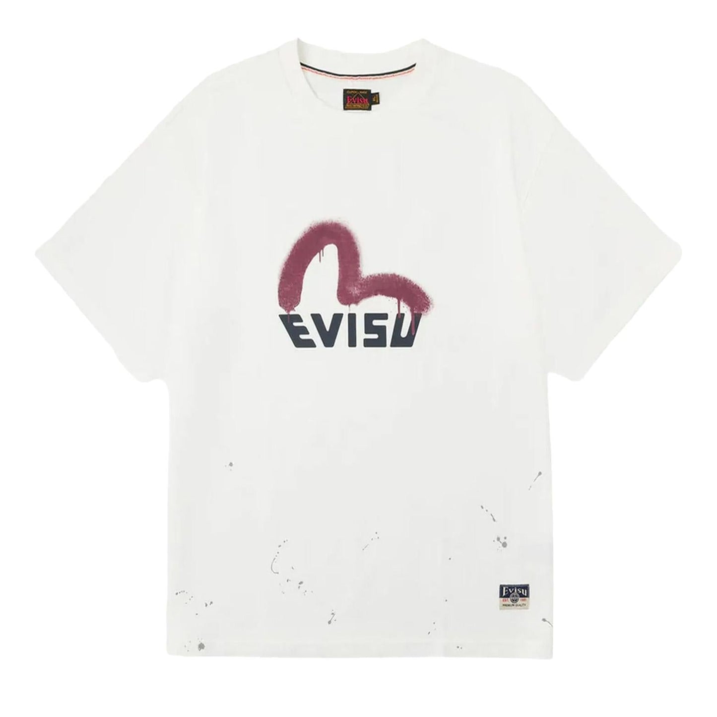 Evisu Seagull Brocade Applique T-Shirt in WhiteT-ShirtsDPUS Designer OutletDPUS Designer Outlet2000292263044SEvisu Seagull Brocade Applique T-Shirt in White