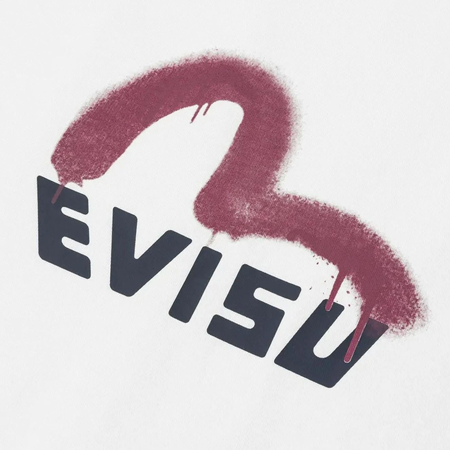 Evisu Seagull Brocade Applique T-Shirt in WhiteT-ShirtsDPUS Designer OutletDPUS Designer Outlet2000292263044SEvisu Seagull Brocade Applique T-Shirt in White