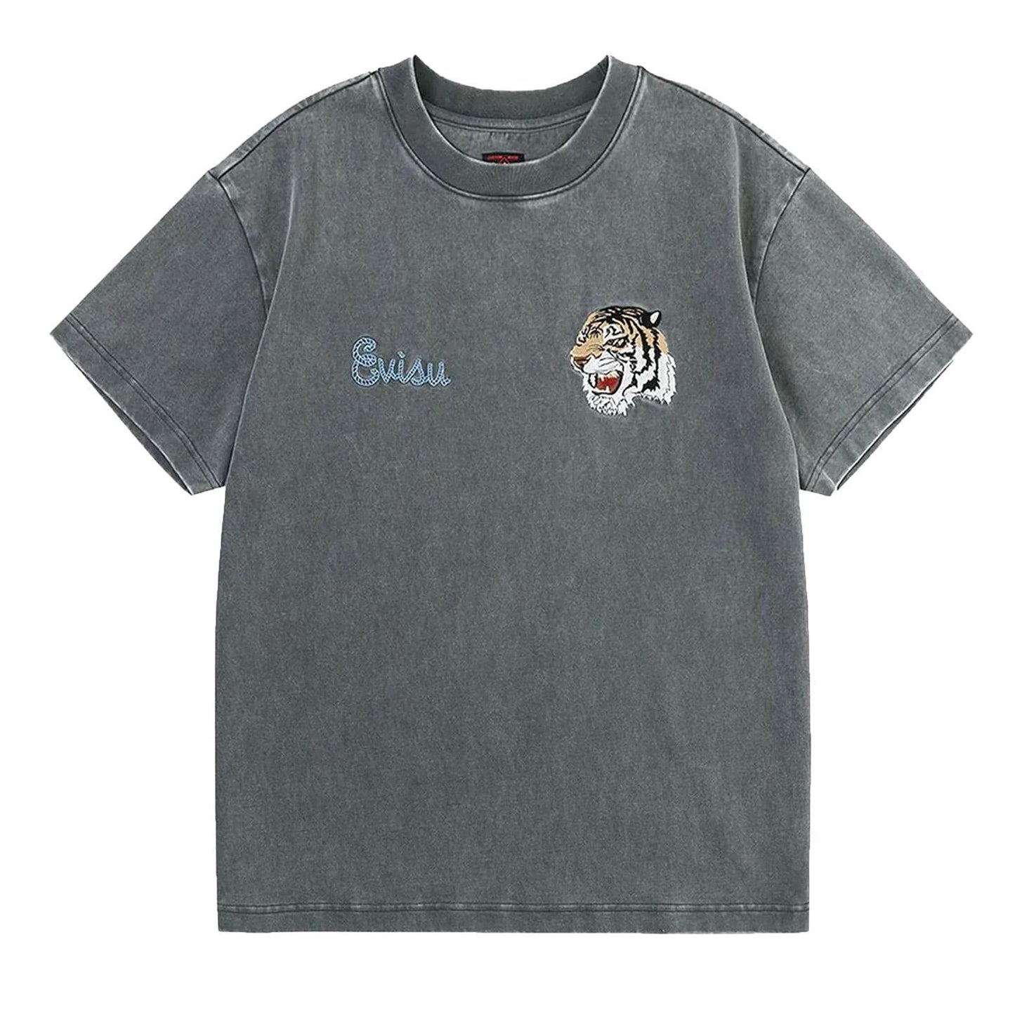 Evisu Tiger Seagull T-Shirt in BlackT-ShirtsDPUS Designer OutletDPUS Designer Outlet2000292318041SEvisu Tiger Seagull T-Shirt in Black