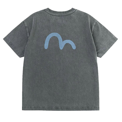 Evisu Tiger Seagull T-Shirt in BlackT-ShirtsDPUS Designer OutletDPUS Designer Outlet2000292318041SEvisu Tiger Seagull T-Shirt in Black