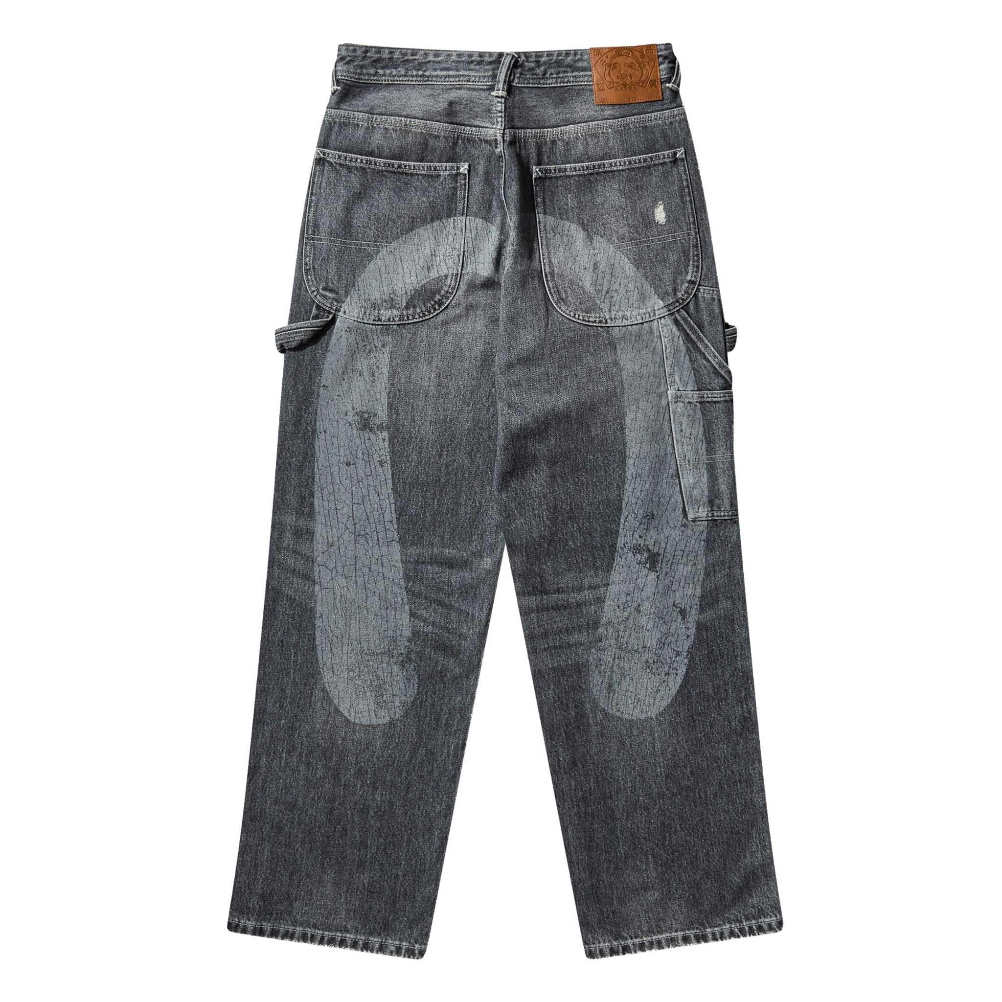 Evisu Vintage Patchwork Denim in GreyTrousersEvisuDPUS Designer Outlet2000294528042SEvisu Vintage Patchwork Denim in Grey