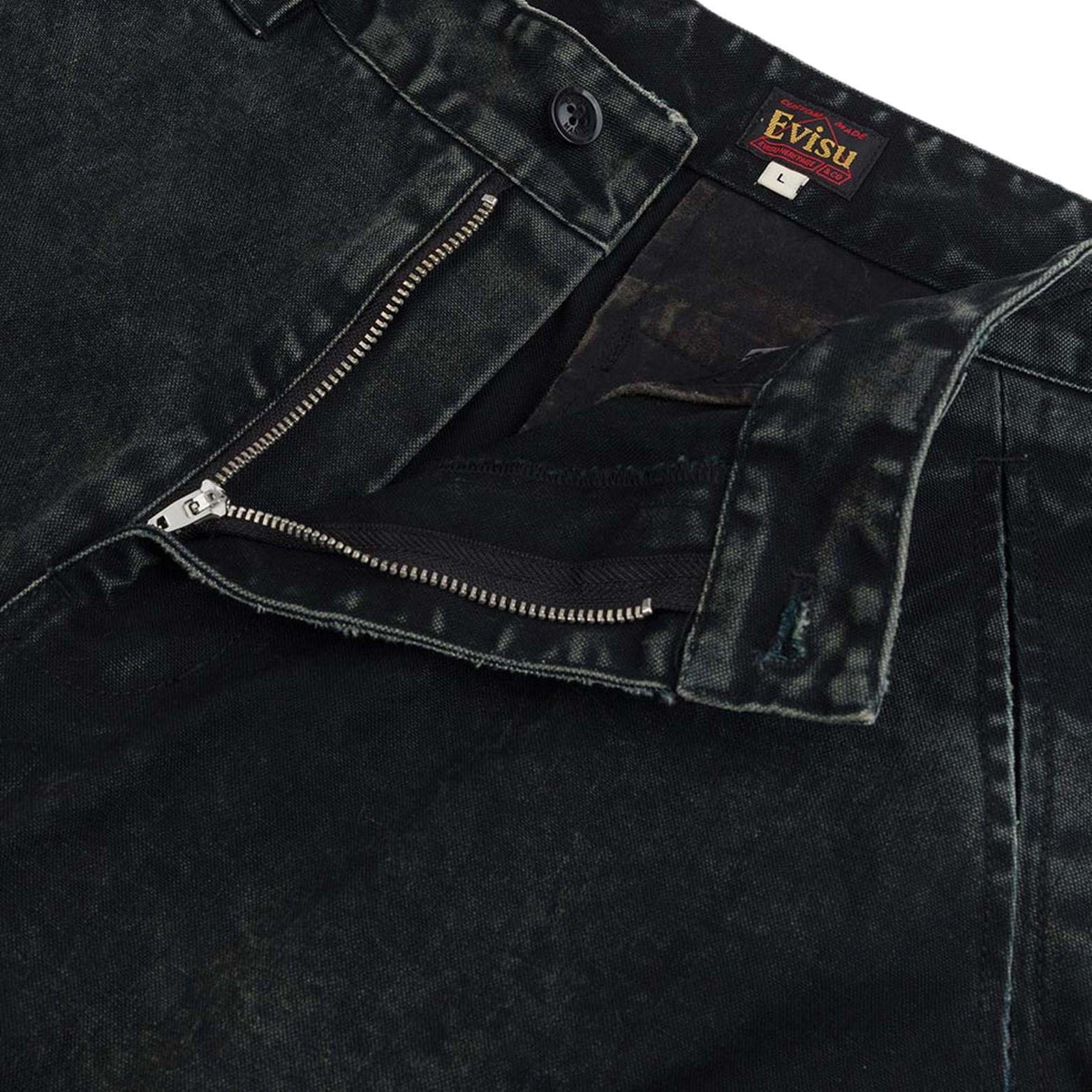 Evisu Washed Cargo Pants in BlackTrousersDPUS Designer OutletDPUS Designer Outlet2000294534043SEvisu Washed Cargo Pants in Black