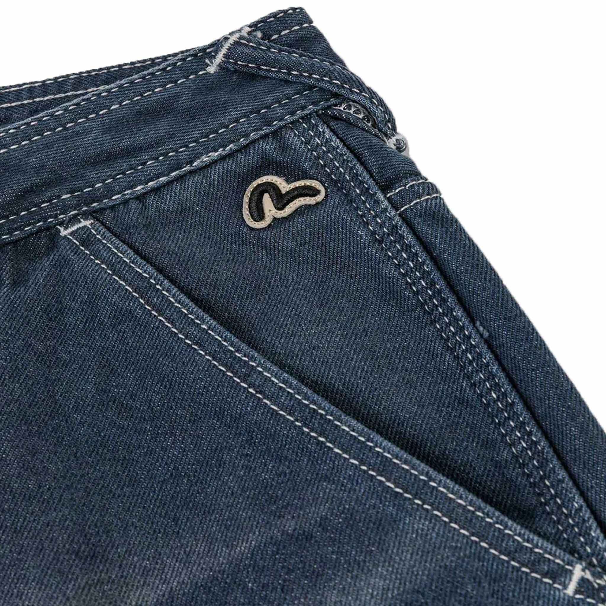 Evisu Washed Worker Pants in IndigoTrousersEvisuDPUS Designer Outlet4894943200834SEvisu Washed Worker Pants in Indigo