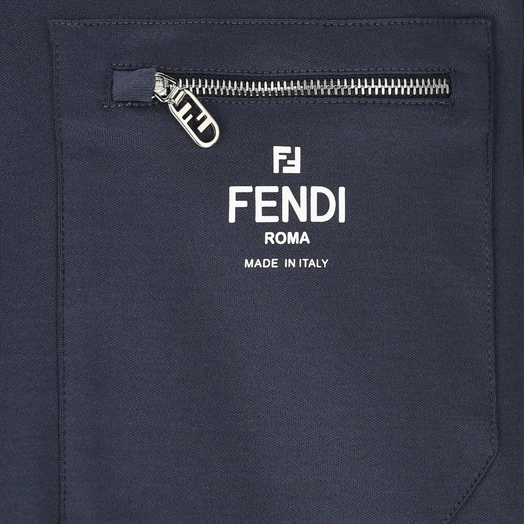 Fendi Pocket Logo T-ShirtT-ShirtFendiDPUS Designer Outlet8055052082544NavySFendi Pocket Logo T-Shirt