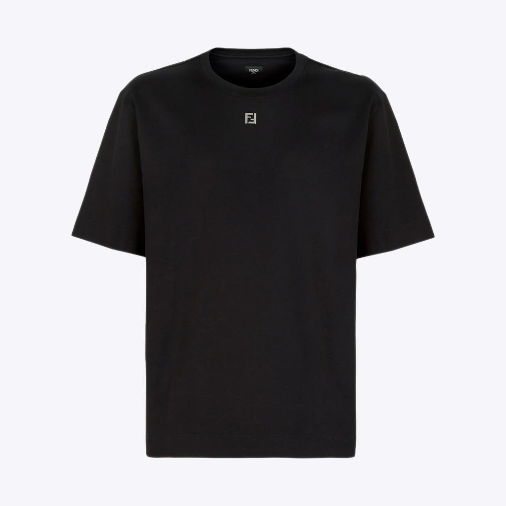 [Fendi] Small FF Logo T-ShirtT-ShirtFendiDPUS Designer Outlet8052274016760BlackS[Fendi] Small FF Logo T-Shirt