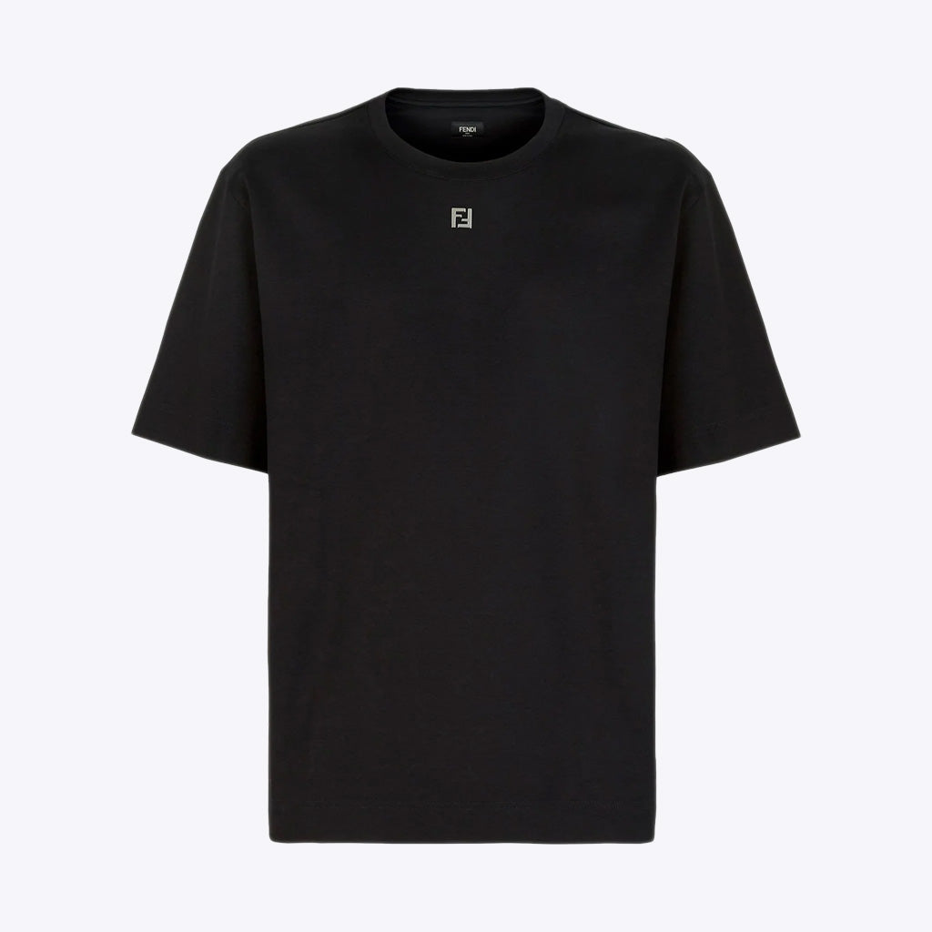 [Fendi] Small FF Logo T-Shirt