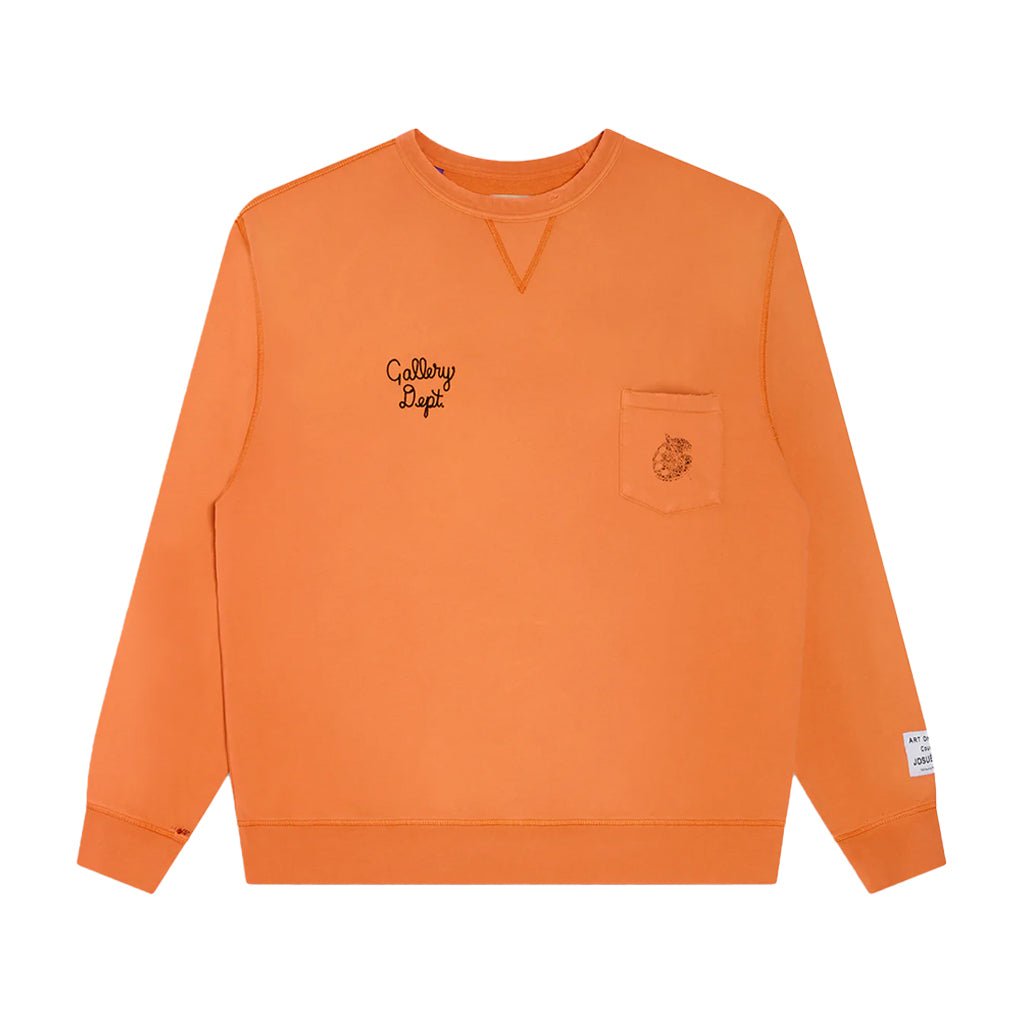 Gallery Dept. Art Expert SweatshirtGallery Dept.DPUS Designer Outlet840491222235OrangeSGallery Dept. Art Expert Sweatshirt