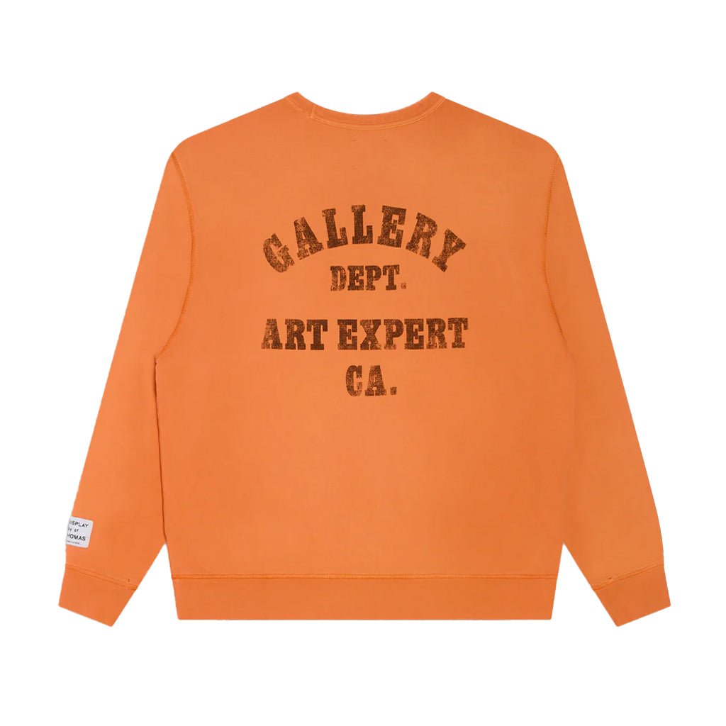 Gallery Dept. Art Expert SweatshirtGallery Dept.DPUS Designer Outlet840491222235OrangeSGallery Dept. Art Expert Sweatshirt