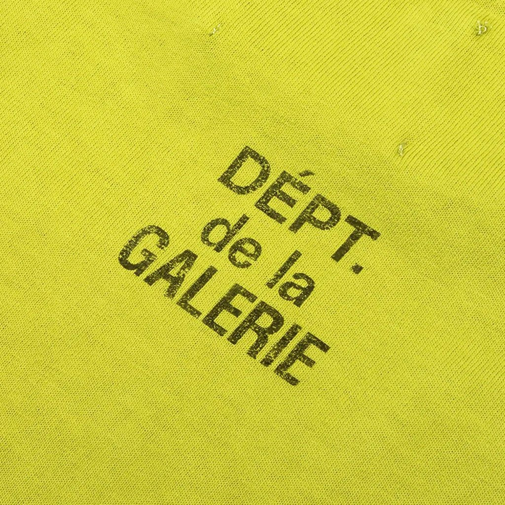 Gallery Dept. Dept Swat TeeT-ShirtsGallery Dept.DPUS Designer Outlet840491299312Yellow GreenXSGallery Dept. Dept Swat Tee
