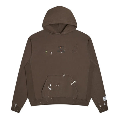 Gallery Dept. French Logo Painted HoodieHoodies & Zip - UpsGallery Dept.DPUS Designer OutletSepiaSGallery Dept. French Logo Painted Hoodie
