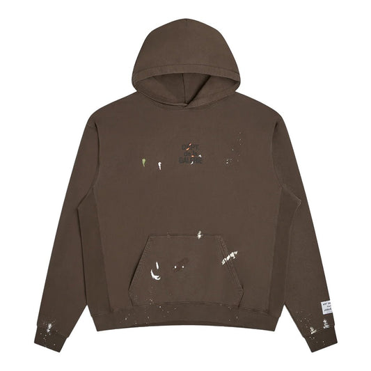 Gallery Dept. French Logo Painted HoodieHoodies & Zip - UpsGallery Dept.DPUS Designer OutletSepiaSGallery Dept. French Logo Painted Hoodie