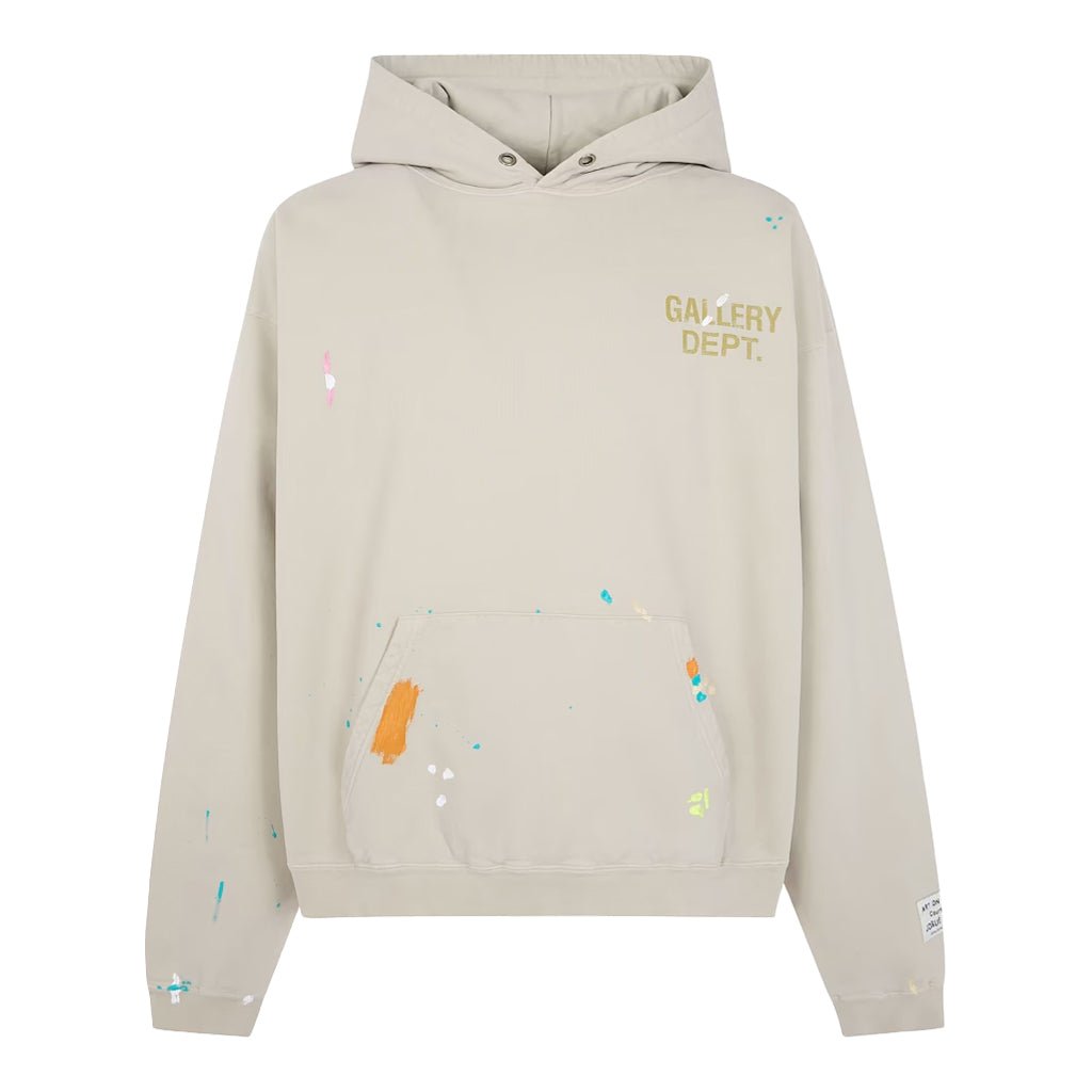 Gallery Dept. Gd Paint Logo HoodieGallery Dept.DPUS Designer Outlet840491223072Warm GreySGallery Dept. Gd Paint Logo Hoodie