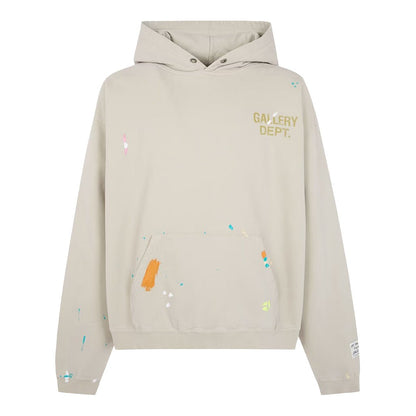 Gallery Dept. Gd Paint Logo HoodieGallery Dept.DPUS Designer Outlet840491223072Warm GreySGallery Dept. Gd Paint Logo Hoodie