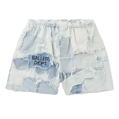 Gallery Dept. Patchwork Denim Zuma ShortsShortsGallery Dept.DPUS Designer Outlet840246231147BlueLGallery Dept. Patchwork Denim Zuma Shorts