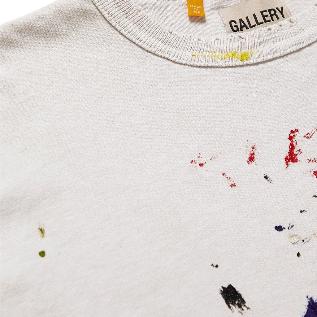 Gallery Dept. Rag Appliqued TeeT-ShirtGallery Dept.DPUS Designer Outlet840491223959Washed CreamSGallery Dept. Rag Appliqued Tee
