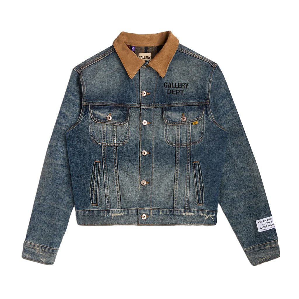 Gallery Dept. Santa Fe Trucker JacketCoats & JacketsGallery Dept.DPUS Designer Outlet840491221870Washed IndigoSGallery Dept. Santa Fe Trucker Jacket