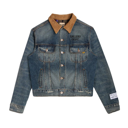 Gallery Dept. Santa Fe Trucker JacketCoats & JacketsGallery Dept.DPUS Designer Outlet840491221870Washed IndigoSGallery Dept. Santa Fe Trucker Jacket