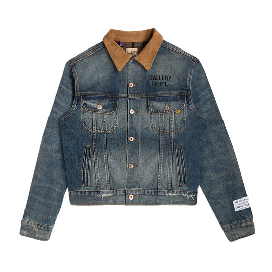 Gallery Dept. Santa Fe Trucker JacketCoats & JacketsGallery Dept.DPUS Designer Outlet840491221870Washed IndigoSGallery Dept. Santa Fe Trucker Jacket