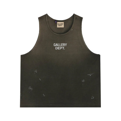 [Gallery Dept.] Sun Fade Tank TopT-ShirtGallery Dept.DPUS Designer Outlet840491223751BlackL[Gallery Dept.] Sun Fade Tank Top