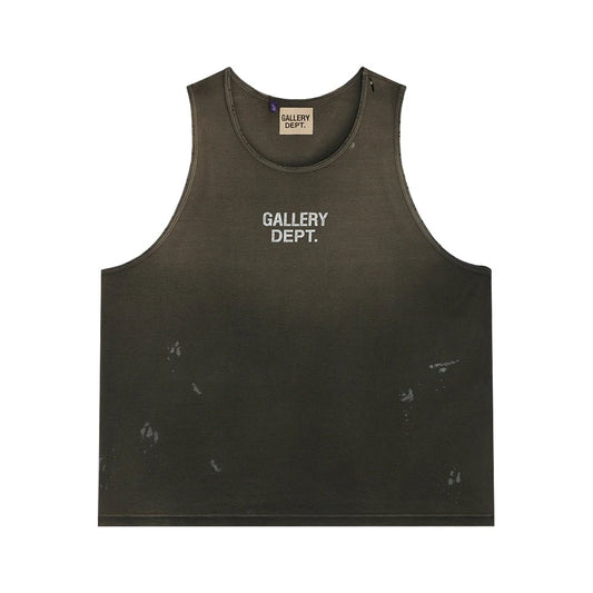 [Gallery Dept.] Sun Fade Tank TopT-ShirtGallery Dept.DPUS Designer Outlet840491223751BlackL[Gallery Dept.] Sun Fade Tank Top