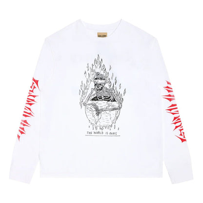 Gallery Dept. The World Is Ours L/S SweatshirtSweatshirtsGallery Dept.DPUS Designer Outlet8404912236768Clean WhiteXSGallery Dept. The World Is Ours L/S Sweatshirt