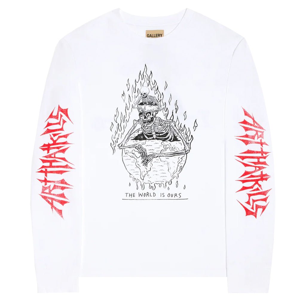 Gallery Dept. The World Is Ours L/S SweatshirtSweatshirtsGallery Dept.DPUS Designer Outlet8404912236768Clean WhiteXSGallery Dept. The World Is Ours L/S Sweatshirt