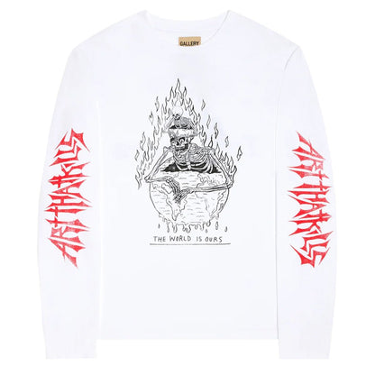 Gallery Dept. The World Is Ours L/S SweatshirtSweatshirtsGallery Dept.DPUS Designer Outlet8404912236768Clean WhiteXSGallery Dept. The World Is Ours L/S Sweatshirt