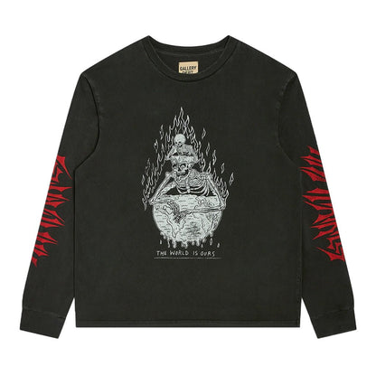 Gallery Dept. The World Is Ours L/S SweatshirtSweatshirtsGallery Dept.DPUS Designer Outlet840491223737Vintage BlackXSGallery Dept. The World Is Ours L/S Sweatshirt