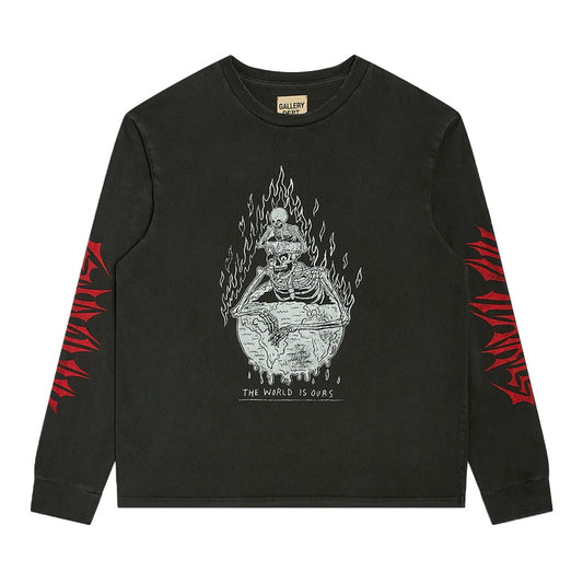 Gallery Dept. The World Is Ours L/S SweatshirtSweatshirtsGallery Dept.DPUS Designer Outlet840491223737Vintage BlackXSGallery Dept. The World Is Ours L/S Sweatshirt