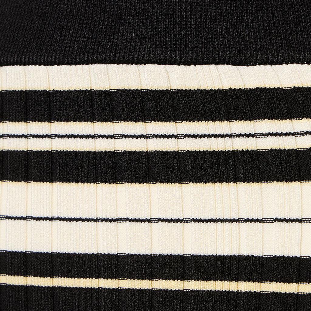 Ganni Future Viscose Rib Long Skirt