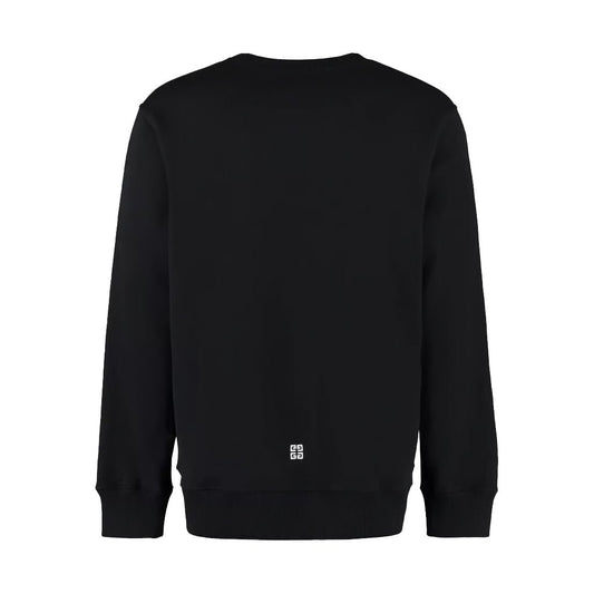 [Givenchy] 4G Embroidered Crewneck SweatshirtSweatshirtsGivenchyDPUS Designer Outlet3617014427593BlackS[Givenchy] 4G Embroidered Crewneck Sweatshirt