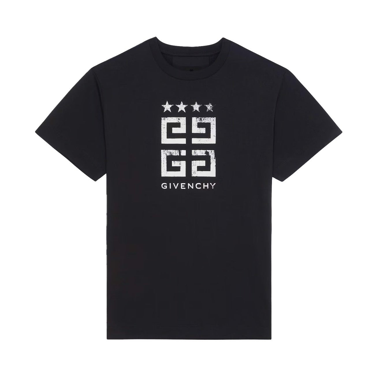 Givenchy 4G Stars Slim T-Shirt in BlackT-ShirtsGivenchyDPUS3610131305263SGivenchy 4G Stars Slim T-Shirt in Black