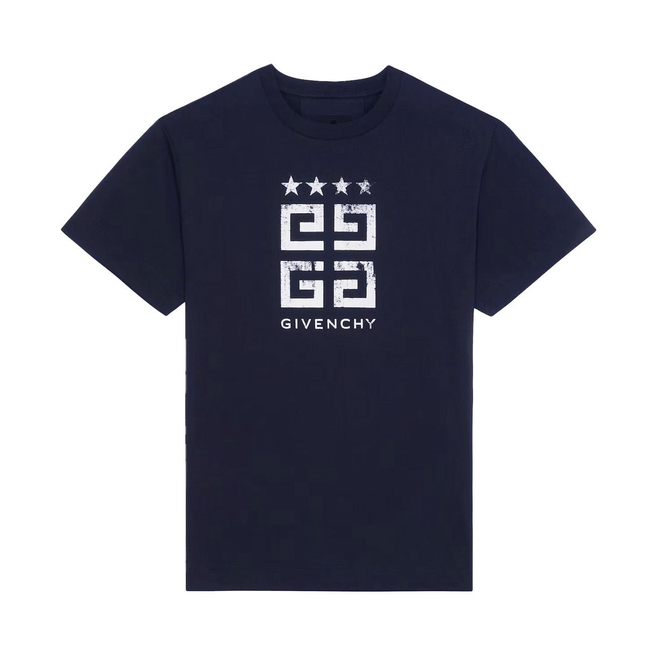 Givenchy 4G Stars Slim T-Shirt in Navy BlueT-ShirtsGivenchyDPUS3610131305201SGivenchy 4G Stars Slim T-Shirt in Navy Blue