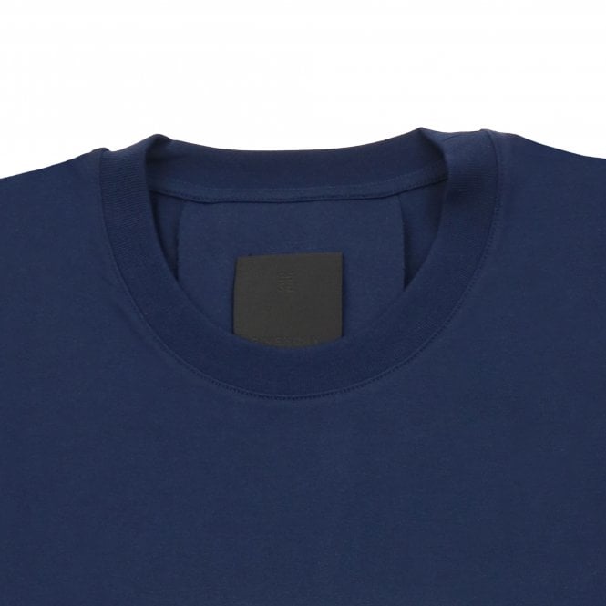 [Givenchy] College Embroidered T-ShirtT-ShirtGivenchyDPUS Designer Outlet3617014415965BlueS[Givenchy] College Embroidered T-Shirt