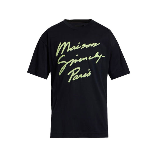 [Givenchy] Maison Script Logo T-ShirtT-ShirtGivenchyDPUS Designer Outlet3617014928991BlackS[Givenchy] Maison Script Logo T-Shirt