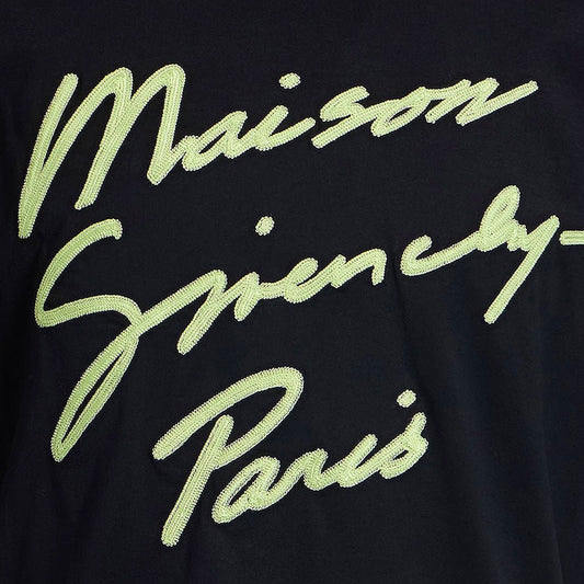 Givenchy Maison Script Logo T-ShirtT-ShirtGivenchyDPUS Designer Outlet3617014928991BlackSGivenchy Maison Script Logo T-Shirt