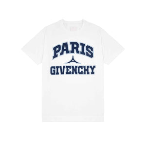 Givenchy Paris Logo Print Oversized Fit T-Shirt in WhiteT-ShirtsGivenchyDPUS3617012062628SGivenchy Paris Logo Print Oversized Fit T-Shirt in White