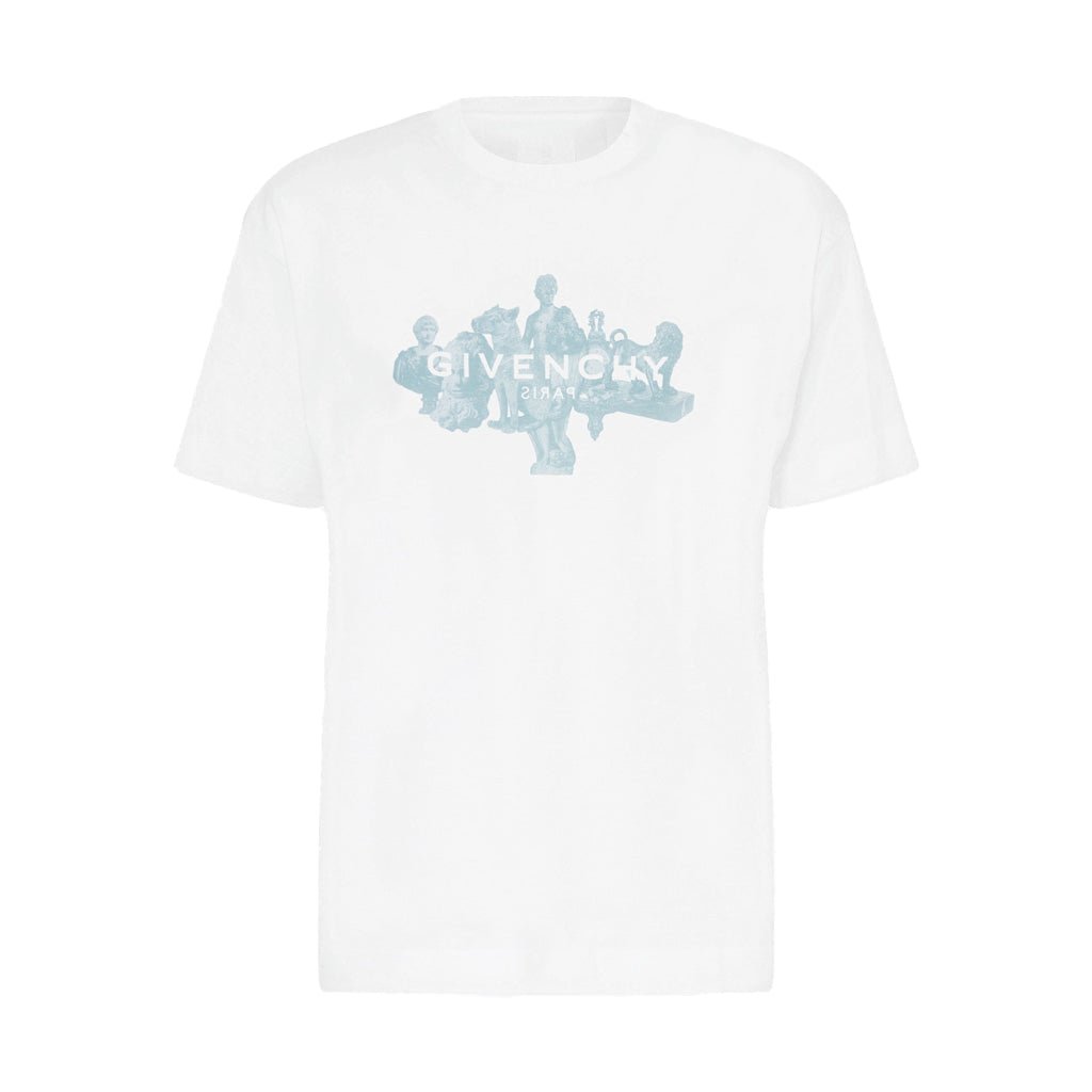 [Givenchy] Reverse Logo Hubert Objects T-ShirtT-ShirtGivenchyDPUS Designer Outlet3617015001938WhiteS[Givenchy] Reverse Logo Hubert Objects T-Shirt